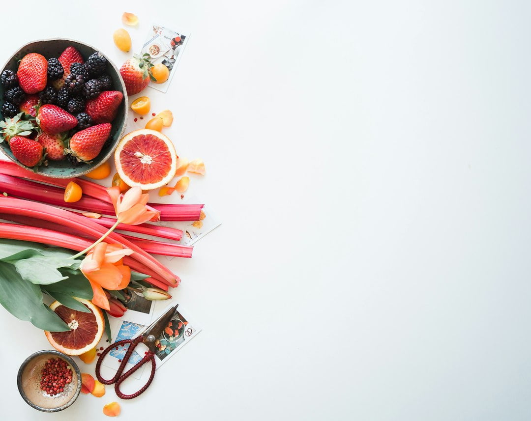 A bowl of fruit and vegetables.