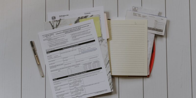 Photo Tax forms