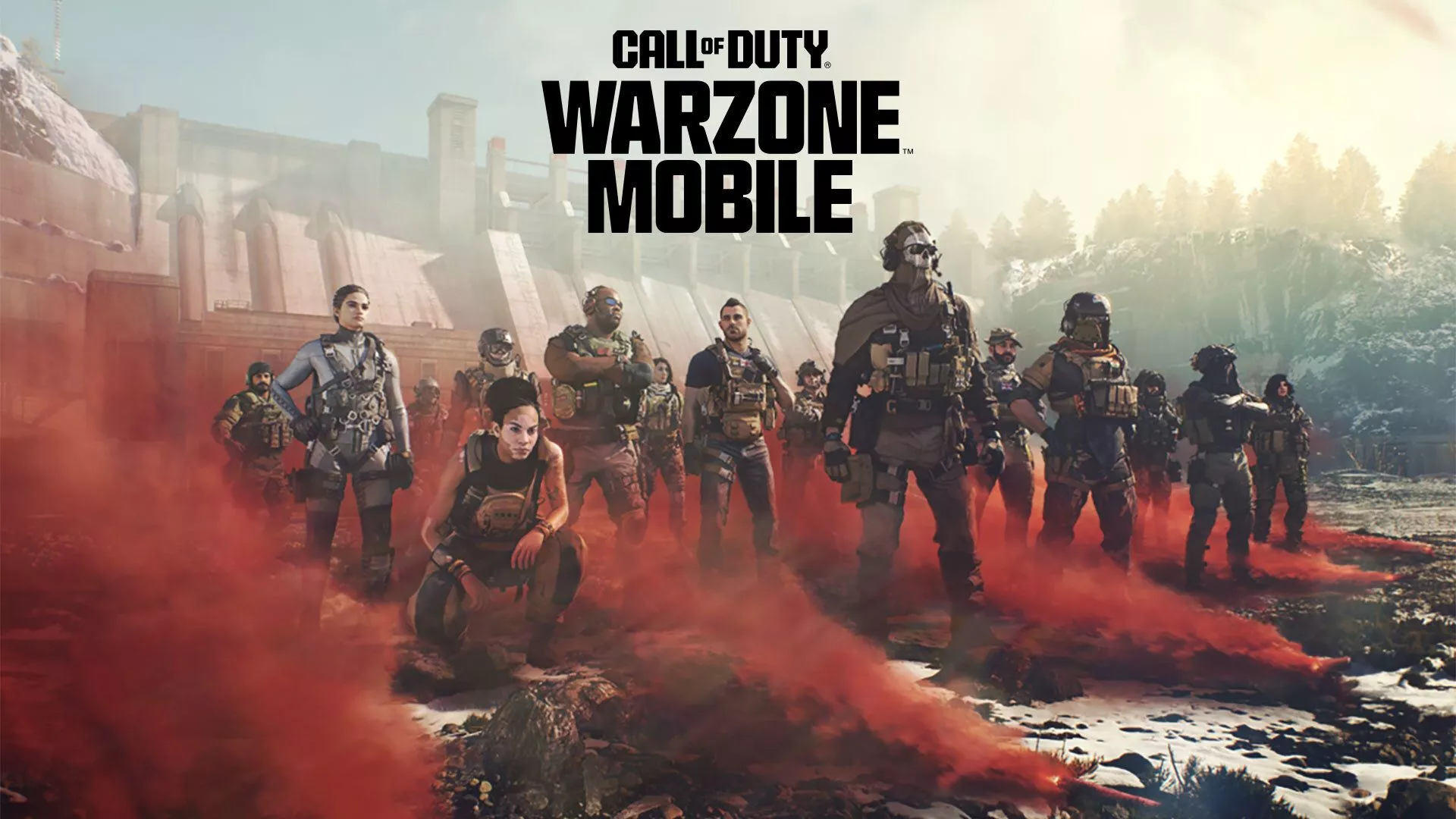 A group of people in military uniforms in Call of Duty: Warzone.