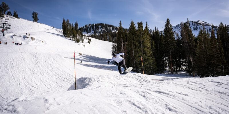 Photo Snowboarder, Mountains