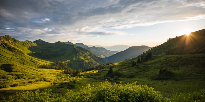 Photo Mountain landscape