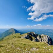 Photo mountain landscape