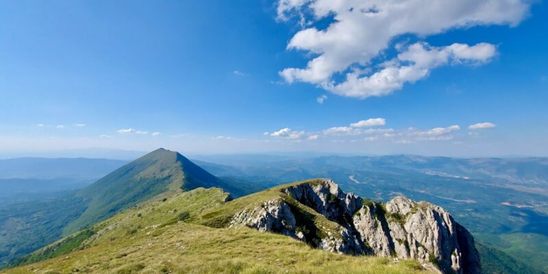 Photo mountain landscape