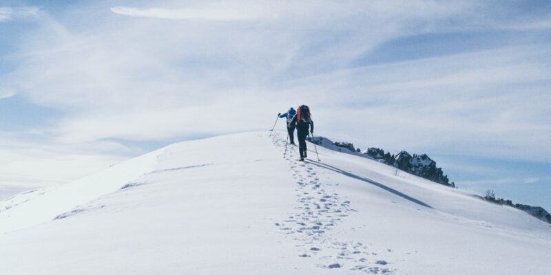 Photo Mountain trekking