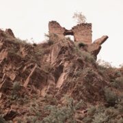 Photo mountains, ruins