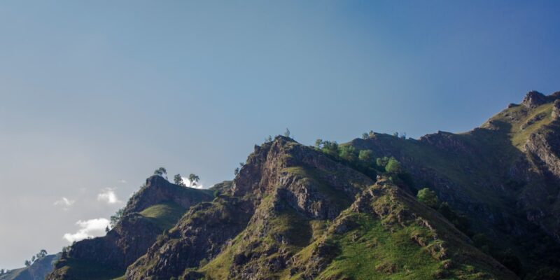 Photo Mountains, Statue