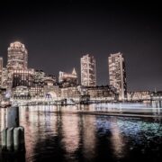 Photo Boston skyline