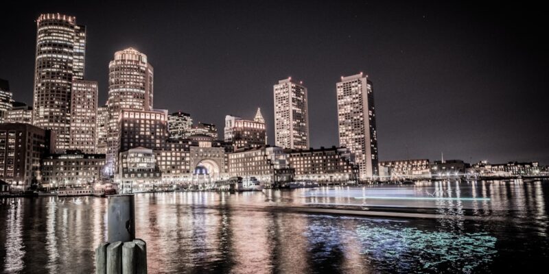 Photo Boston skyline