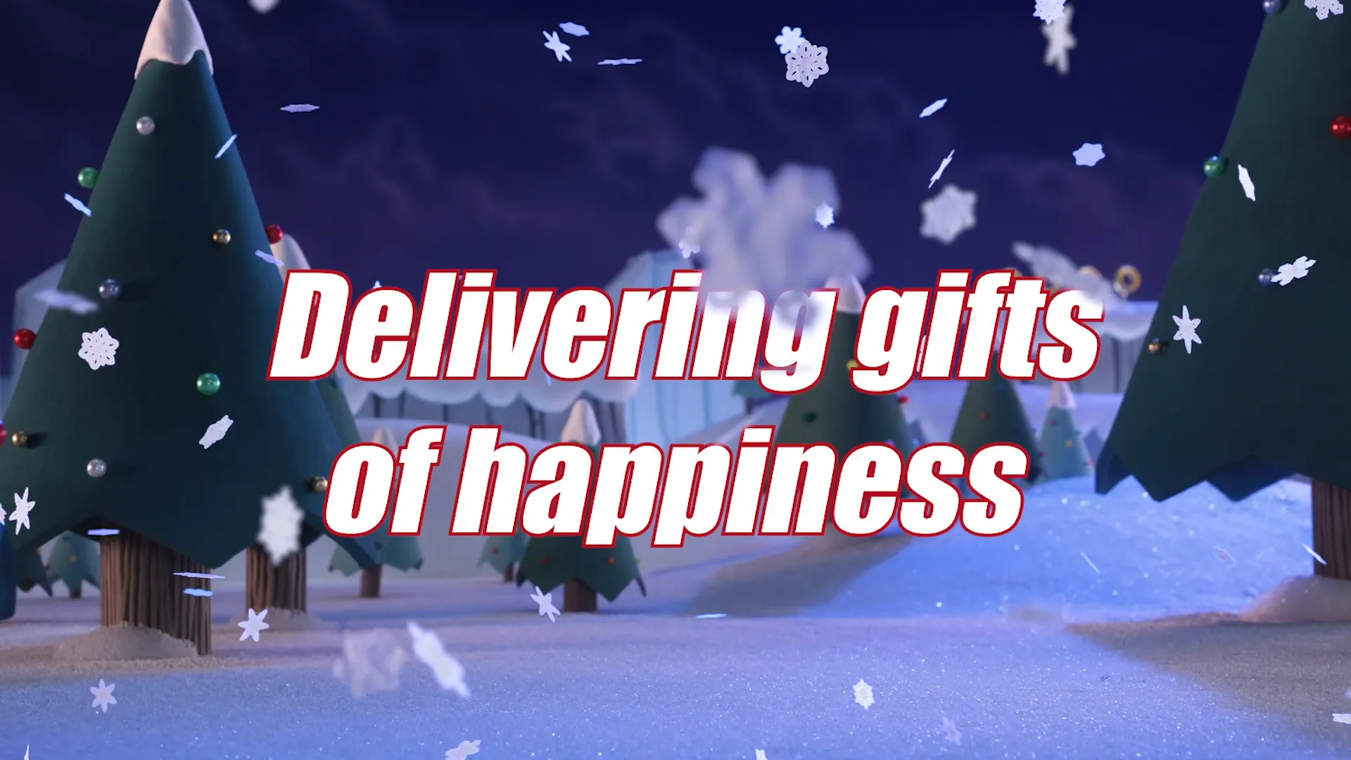 Team Sonic delivering gifts and happiness