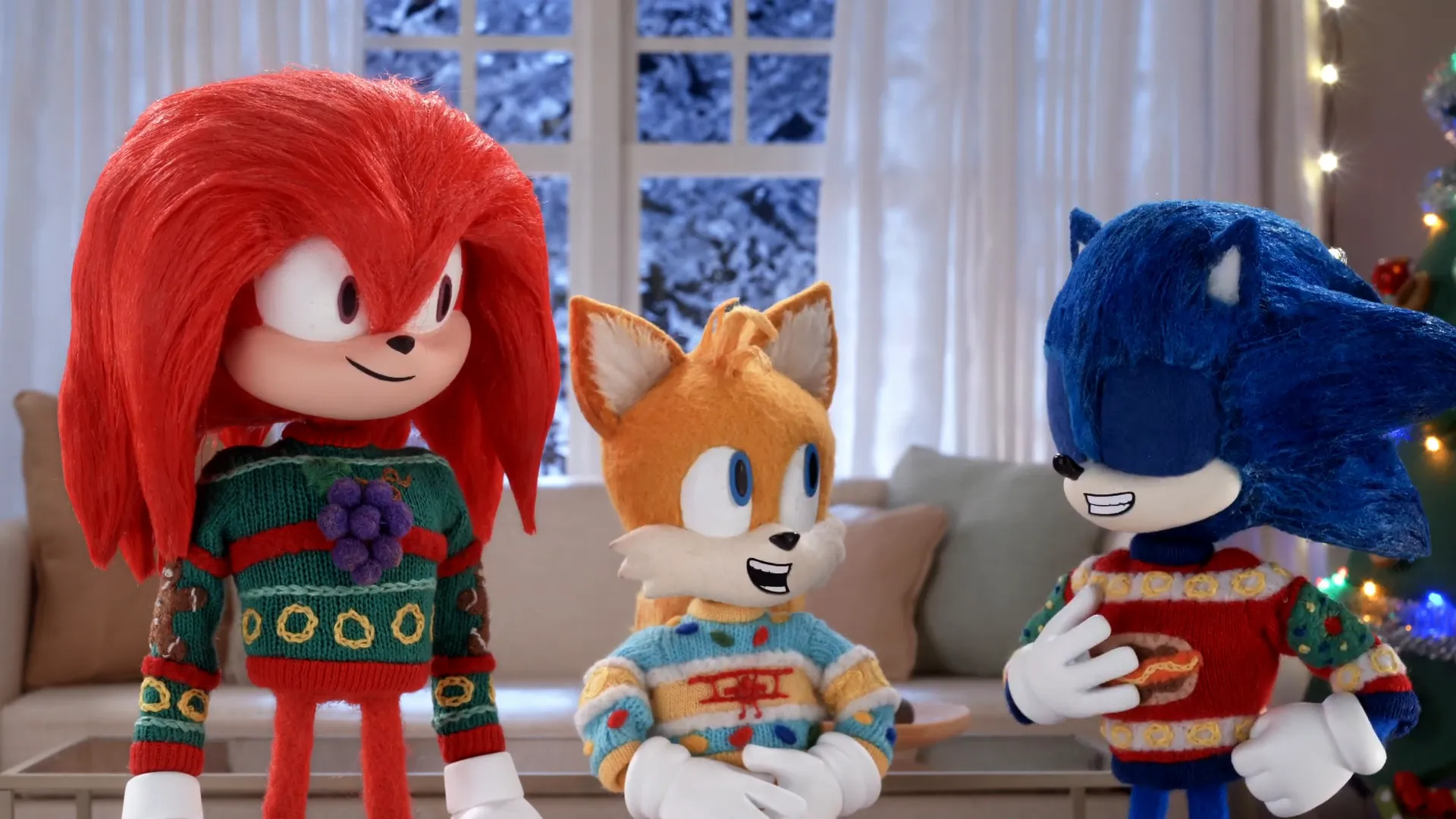 Sonic wondering how Santa does it