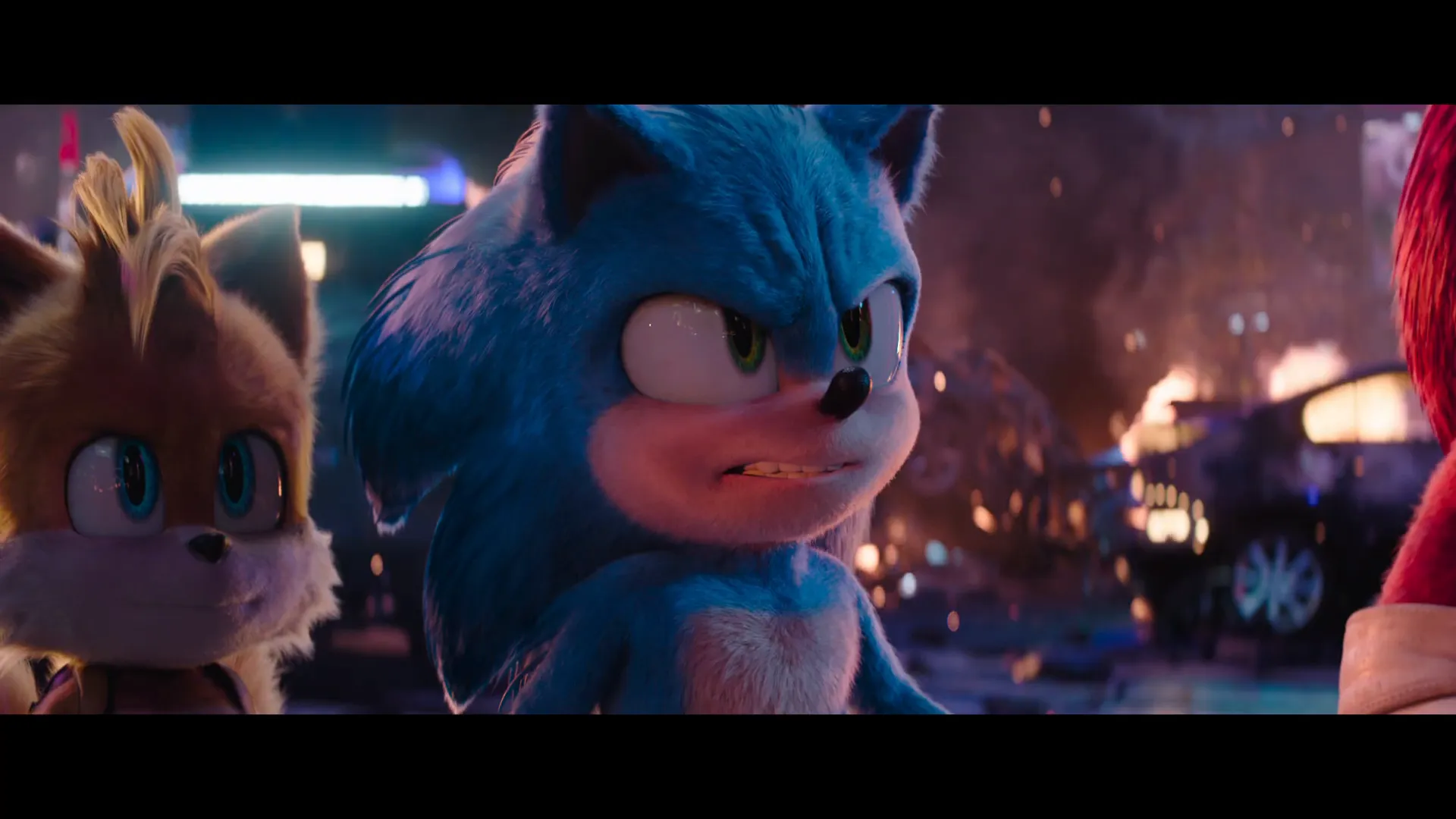 Sonic tries to negotiate with new hedgehog