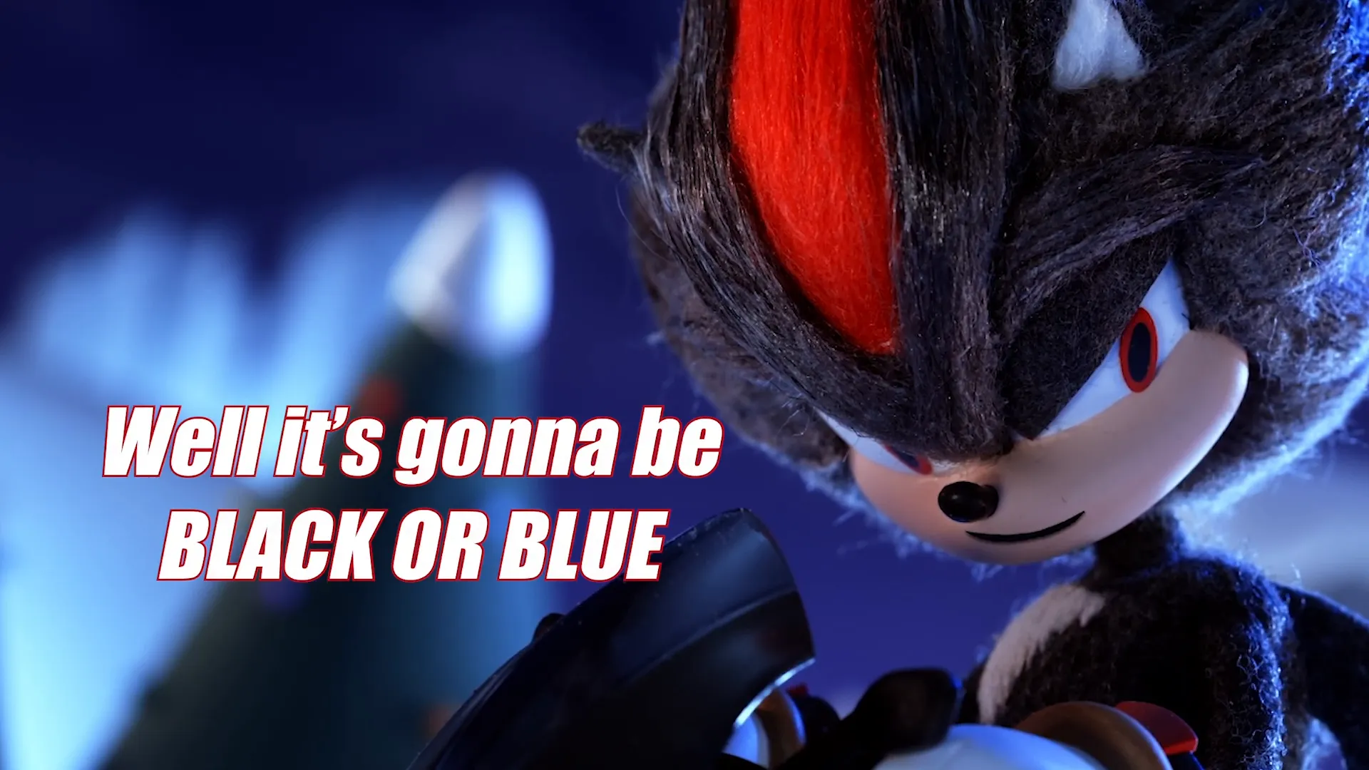 Shadow playing pranks on Team Sonic